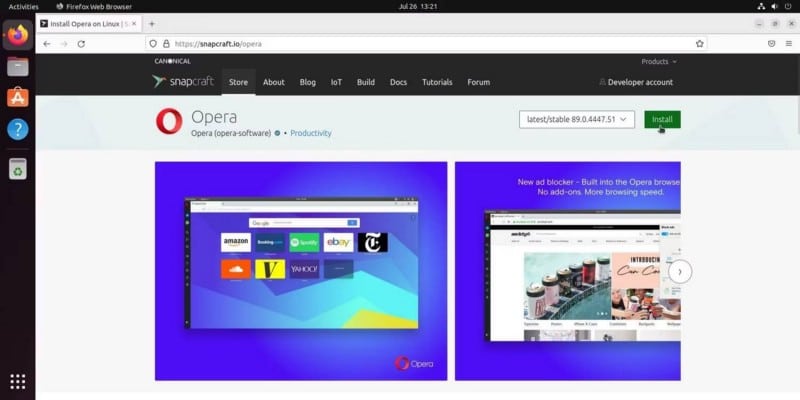 صورة لـ كيفية تثبيت متصفح الويب Opera على نظام Linux | 1aip3abnknYTFLO3KHGvVRg-DzTechs