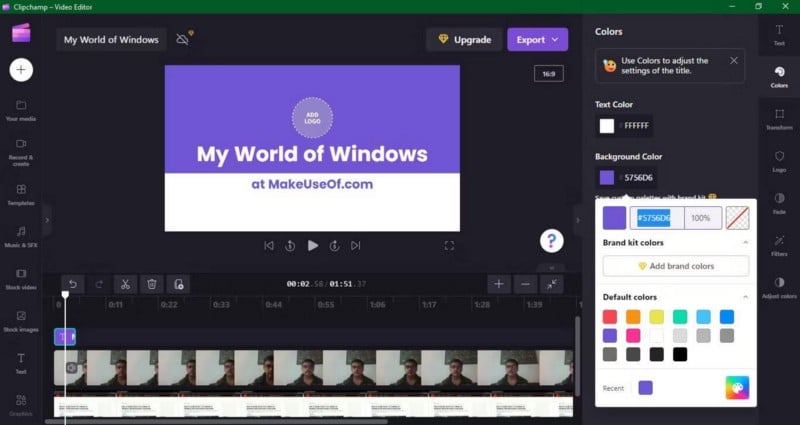 صورة لـ كيفية تسجيل الشاشة والكاميرا بسهولة على Windows مجانًا باستخدام Clipchamp | 1wRvkaquD5hR4-Wd2z2qB9Q-DzTechs