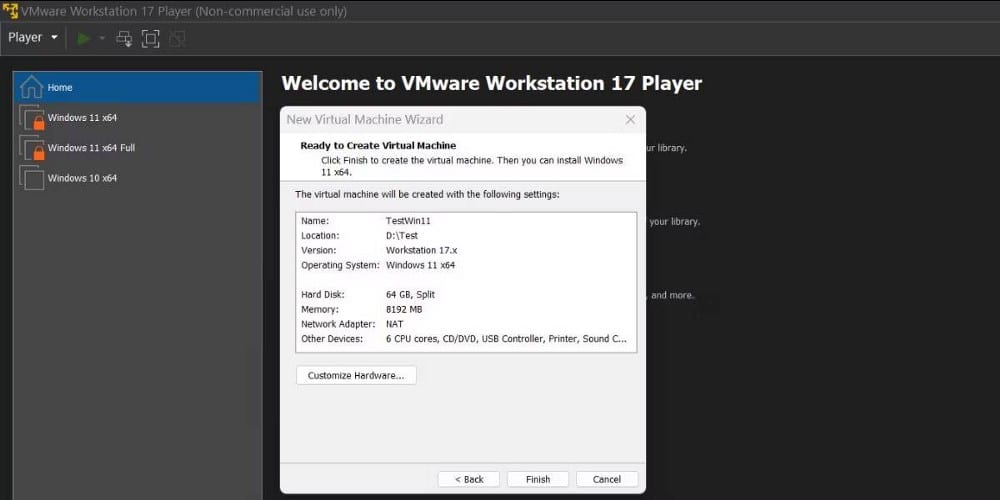 صورة لـ كيفية تثبيت Windows 11 في VMware Workstation 17 Player | 18iidZn1OO4Yw6kU5vBH24w-DzTechs