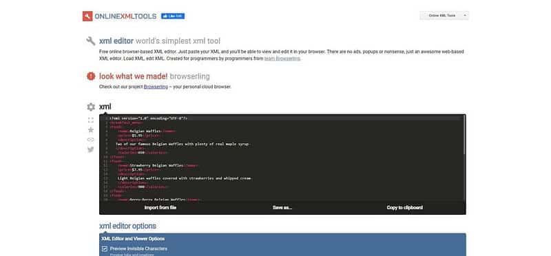 صورة لـ أفضل التطبيقات المجانية لتعديل XML على الإنترنت | 15LOPSerM3pqWdHHMv17_UQ-DzTechs