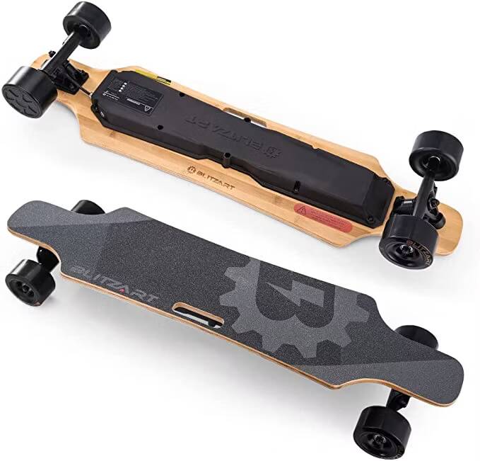 صورة لـ أفضل ألواح التزلج الكهربائية | blitzart-38-inch-hurricane-skateboard.avif_