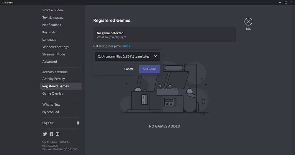 صورة لـ كيفية إصلاح ميزة اكتشاف اللعبة في Discord لا تعمل على Windows | 190r6I9iueZSWo3e0qSWY7Q-DzTechs