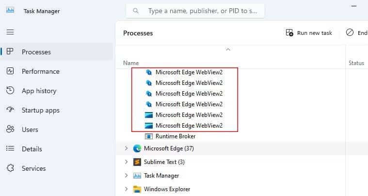 صورة لـ حل مشكلة استهلاك الذاكرة في Microsoft Edge WebView2 على Windows | 15rSlXky4-MJBXoN0mrogpQ-DzTechs