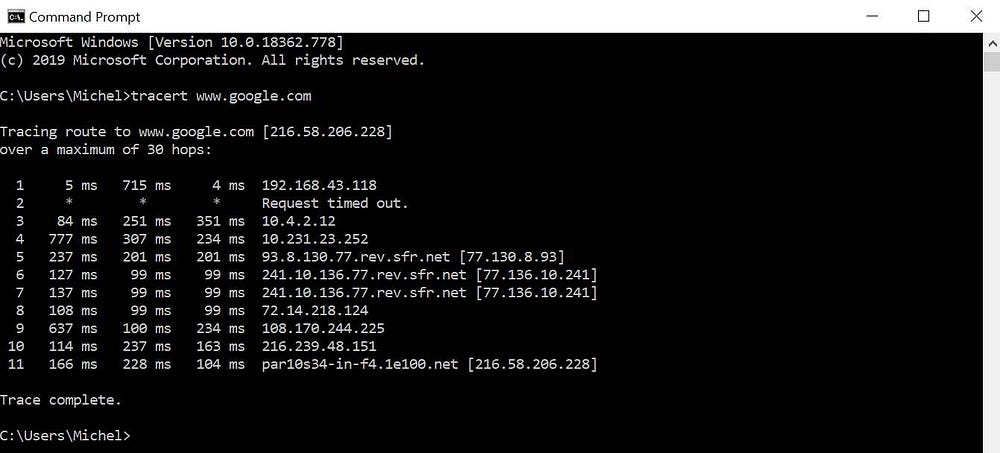 صورة لـ تتبع حزم البيانات باستخدام Traceroute: كيف يعمل وكيف يُمكن أن يُفيدك في تحليل مسار الشبكة | 1GM0dxt0YWAn6GwRtf49O3Q-DzTechs