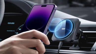 صورة لـ استعراض أفضل شواحن الـ iPhone المُخصصة للسيارات في هذا العام | esr-for-magsafe-car-mount-charger-with-cryoboost-1