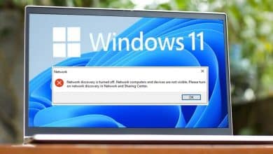 صورة لـ كيفية إصلاح الخطأ “تم إيقاف تشغيل اكتشاف الشبكة” على Windows | 1ajbMegojfMuwjZ92cqzXuw-DzTechs