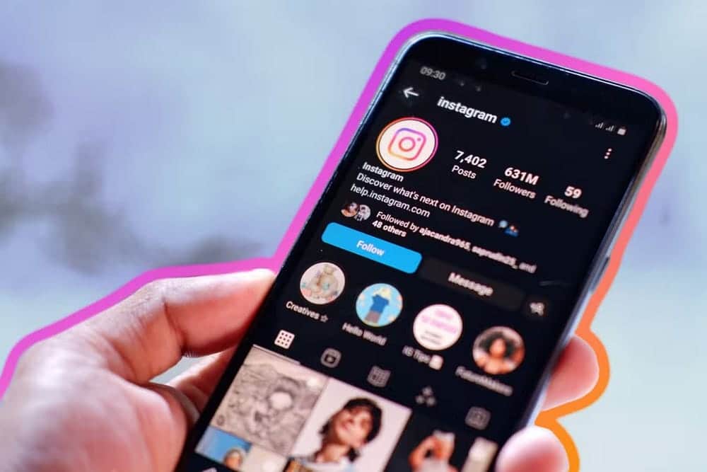 لقد وصلت إلى حد المتابعة على Instagram