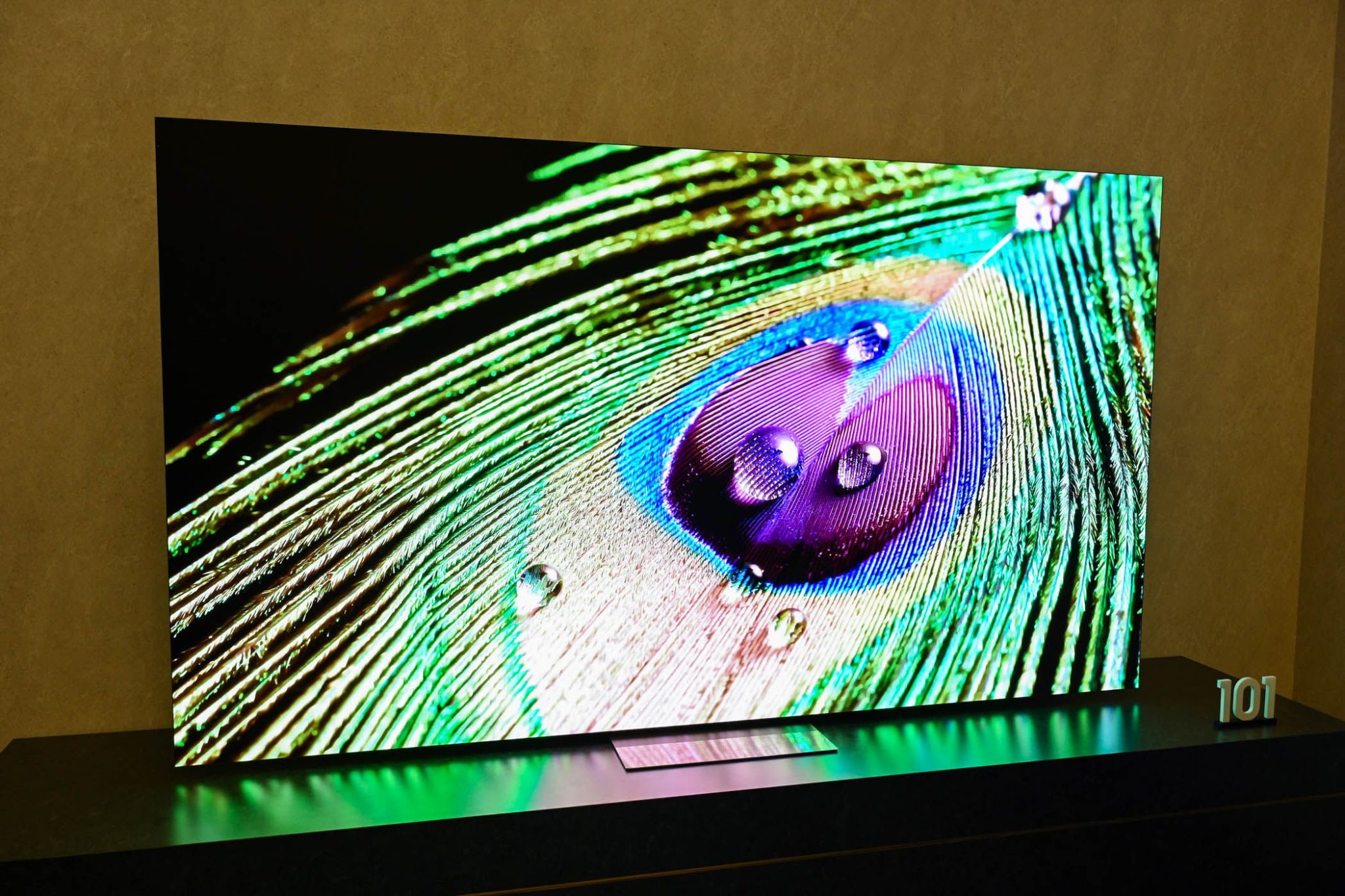 101 Inch Micro LED TV at CES 2024