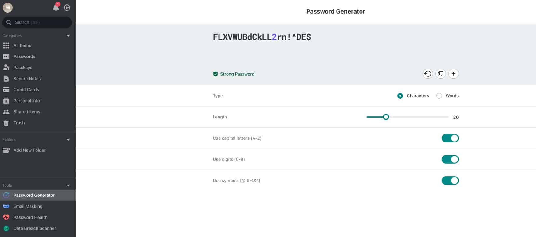 NordPass Password Generator