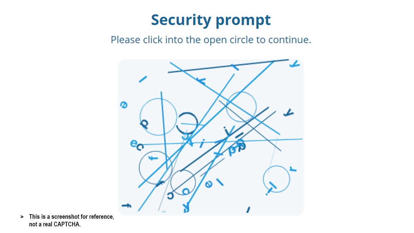 CAPTCHA of lines and circles-1