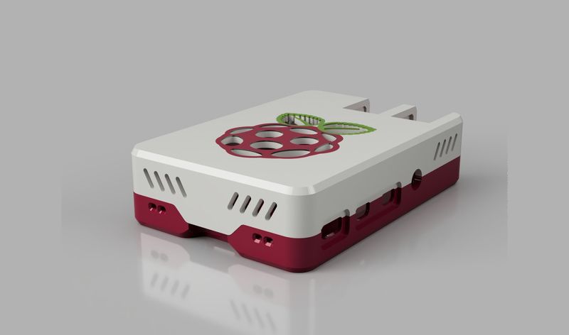 Screwless Raspberry Pi Case